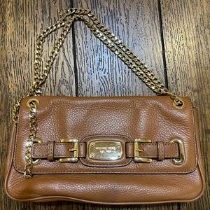 Michael Kors brown leather purse